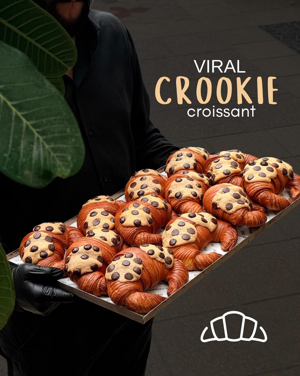 Viral Crookie croissant
